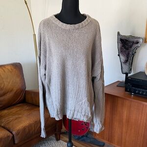Z Supply Women's Sweater in Light Gray